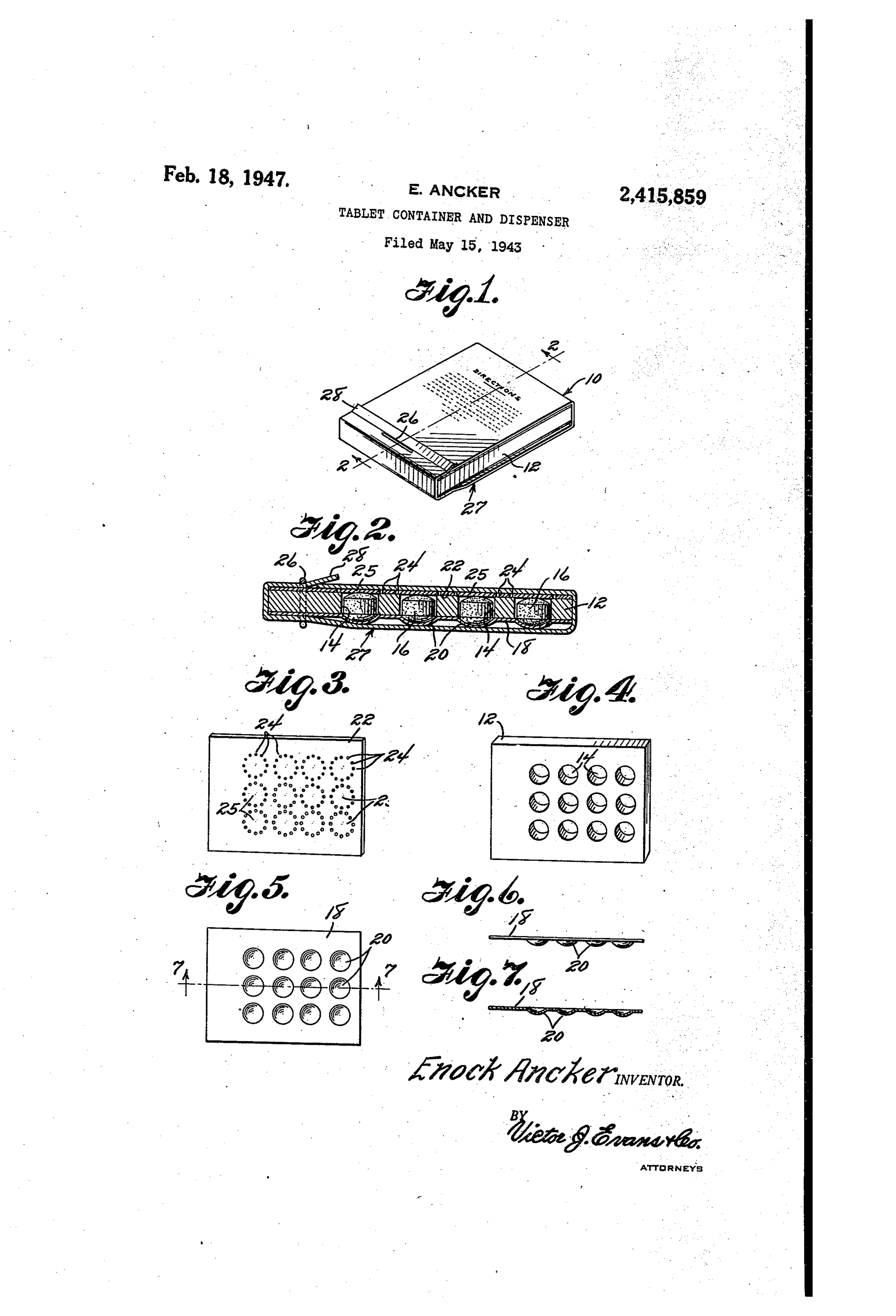 US2415859 drawings page